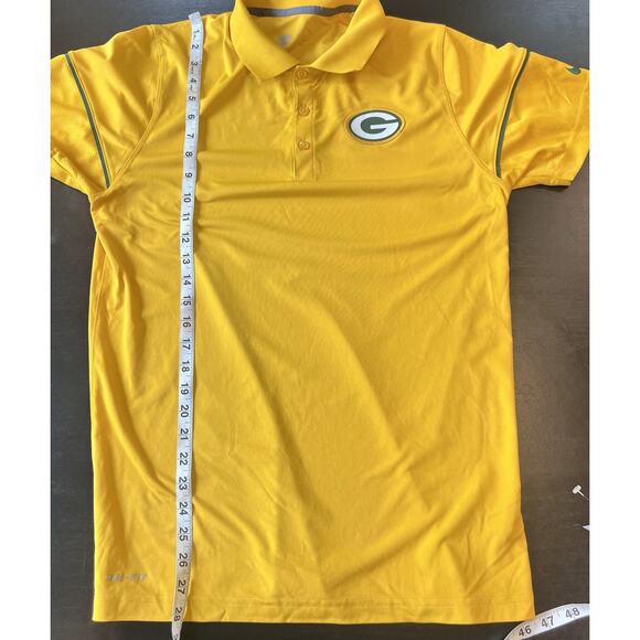 Nike Dri-Fit NFL Green Bay Packers Performance Polo Shirt‎ Men's Small - Picture 8 of 8